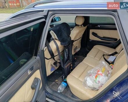 Синий Ауди А6, объемом двигателя 2.5 л и пробегом 435 тыс. км за 4000 $, фото 14 на Automoto.ua
