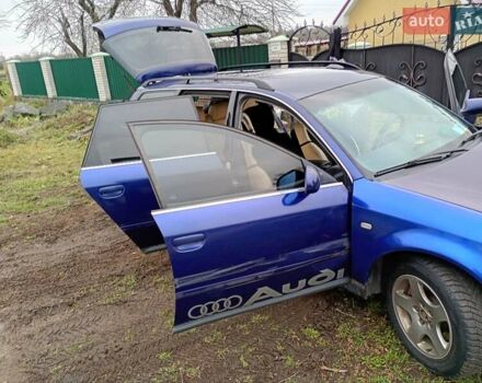 Синий Ауди А6, объемом двигателя 2.5 л и пробегом 435 тыс. км за 4000 $, фото 2 на Automoto.ua