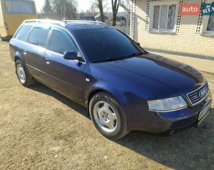 Синий Ауди А6, объемом двигателя 2.5 л и пробегом 420 тыс. км за 4600 $, фото 5 на Automoto.ua