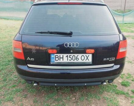 Синий Ауди А6, объемом двигателя 2.5 л и пробегом 310 тыс. км за 5500 $, фото 5 на Automoto.ua