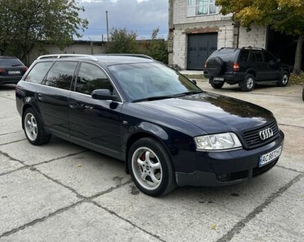 Синий Ауди А6, объемом двигателя 2.5 л и пробегом 450 тыс. км за 3600 $, фото 1 на Automoto.ua