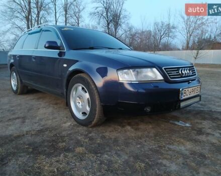 Синий Ауди А6, объемом двигателя 2.5 л и пробегом 420 тыс. км за 4600 $, фото 1 на Automoto.ua