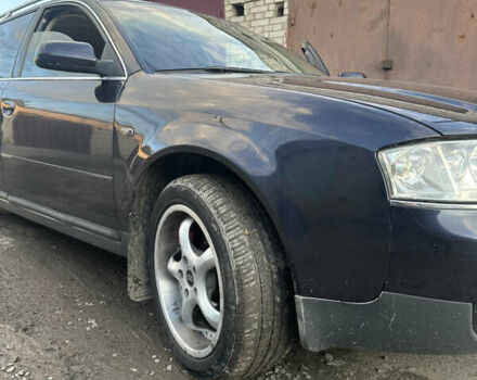 Синий Ауди А6, объемом двигателя 2.5 л и пробегом 420 тыс. км за 3500 $, фото 1 на Automoto.ua