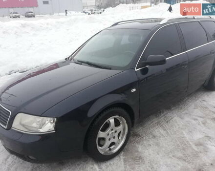 Синий Ауди А6, объемом двигателя 2.5 л и пробегом 275 тыс. км за 6500 $, фото 3 на Automoto.ua