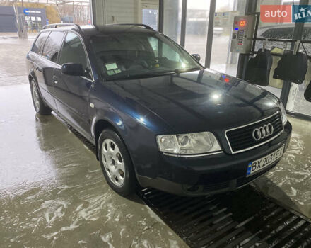 Синий Ауди А6, объемом двигателя 2.5 л и пробегом 327 тыс. км за 4500 $, фото 14 на Automoto.ua