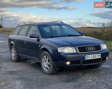 Синий Ауди А6, объемом двигателя 2.5 л и пробегом 350 тыс. км за 2650 $, фото 1 на Automoto.ua