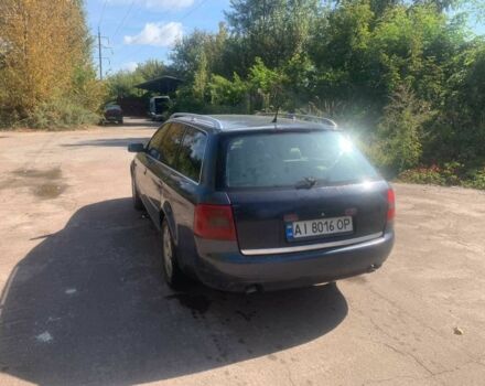 Синий Ауди А6, объемом двигателя 2.5 л и пробегом 320 тыс. км за 4200 $, фото 1 на Automoto.ua