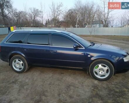 Синий Ауди А6, объемом двигателя 2.5 л и пробегом 420 тыс. км за 4600 $, фото 3 на Automoto.ua