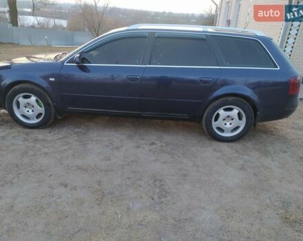 Синий Ауди А6, объемом двигателя 2.5 л и пробегом 420 тыс. км за 4600 $, фото 2 на Automoto.ua