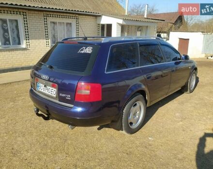 Синий Ауди А6, объемом двигателя 2.5 л и пробегом 420 тыс. км за 4600 $, фото 4 на Automoto.ua
