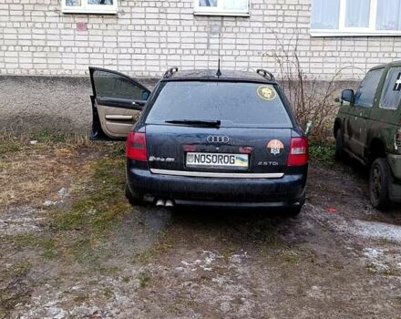 Синий Ауди А6, объемом двигателя 2.5 л и пробегом 329 тыс. км за 3800 $, фото 4 на Automoto.ua