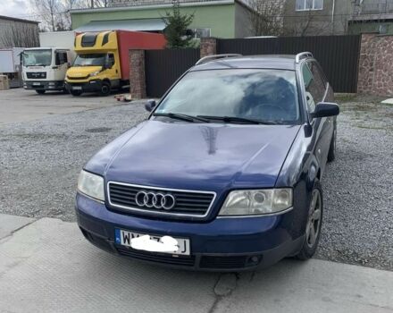 Синий Ауди А6, объемом двигателя 2.5 л и пробегом 459 тыс. км за 1900 $, фото 4 на Automoto.ua