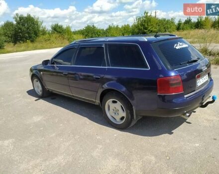 Синий Ауди А6, объемом двигателя 2.5 л и пробегом 442 тыс. км за 4300 $, фото 4 на Automoto.ua