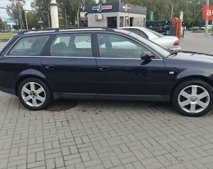 Синий Ауди А6, объемом двигателя 2.5 л и пробегом 340 тыс. км за 6200 $, фото 4 на Automoto.ua