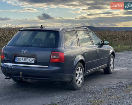 Синий Ауди А6, объемом двигателя 2.5 л и пробегом 350 тыс. км за 2650 $, фото 2 на Automoto.ua