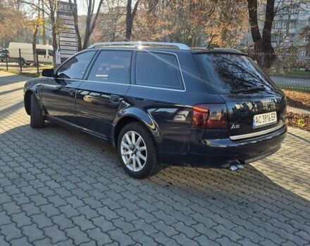 Синий Ауди А6, объемом двигателя 2.5 л и пробегом 341 тыс. км за 5800 $, фото 10 на Automoto.ua