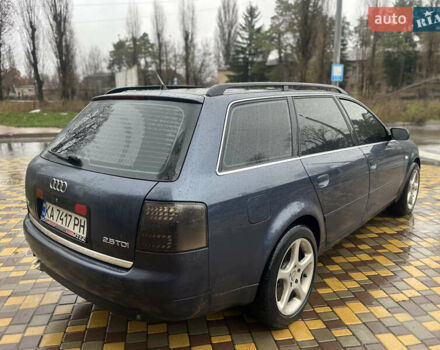 Синий Ауди А6, объемом двигателя 2.5 л и пробегом 300 тыс. км за 3599 $, фото 2 на Automoto.ua