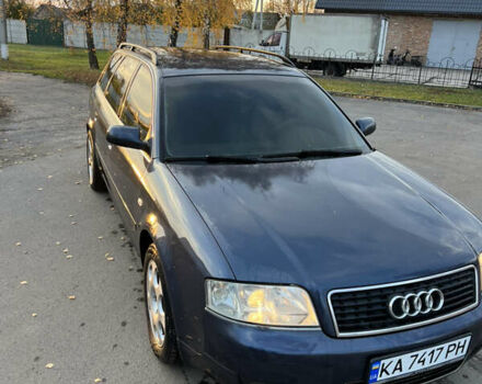 Синий Ауди А6, объемом двигателя 2.5 л и пробегом 391 тыс. км за 4449 $, фото 1 на Automoto.ua