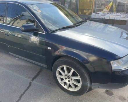 Синий Ауди А6, объемом двигателя 2.5 л и пробегом 343 тыс. км за 4000 $, фото 2 на Automoto.ua