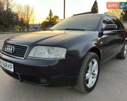 Синий Ауди А6, объемом двигателя 2.5 л и пробегом 375 тыс. км за 4999 $, фото 15 на Automoto.ua