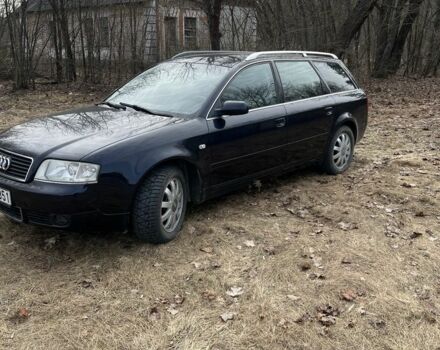 Синий Ауди А6, объемом двигателя 2.5 л и пробегом 360 тыс. км за 2500 $, фото 1 на Automoto.ua