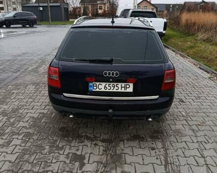 Синий Ауди А6, объемом двигателя 2.5 л и пробегом 418 тыс. км за 4100 $, фото 3 на Automoto.ua