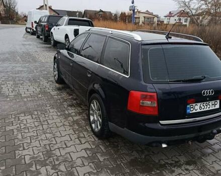 Синий Ауди А6, объемом двигателя 2.5 л и пробегом 418 тыс. км за 4100 $, фото 4 на Automoto.ua