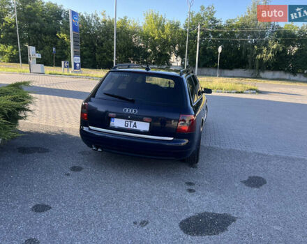 Синий Ауди А6, объемом двигателя 2.5 л и пробегом 342 тыс. км за 4800 $, фото 4 на Automoto.ua