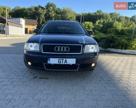 Синий Ауди А6, объемом двигателя 2.5 л и пробегом 342 тыс. км за 4800 $, фото 1 на Automoto.ua