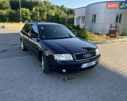 Синий Ауди А6, объемом двигателя 2.5 л и пробегом 342 тыс. км за 4800 $, фото 2 на Automoto.ua