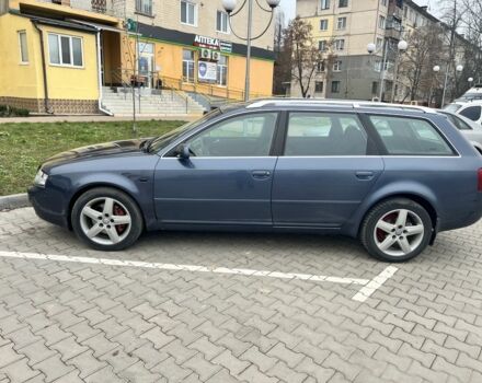 Синий Ауди А6, объемом двигателя 2.5 л и пробегом 332 тыс. км за 4900 $, фото 1 на Automoto.ua
