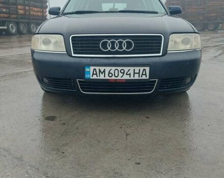 Синий Ауди А6, объемом двигателя 2.5 л и пробегом 252 тыс. км за 4000 $, фото 4 на Automoto.ua