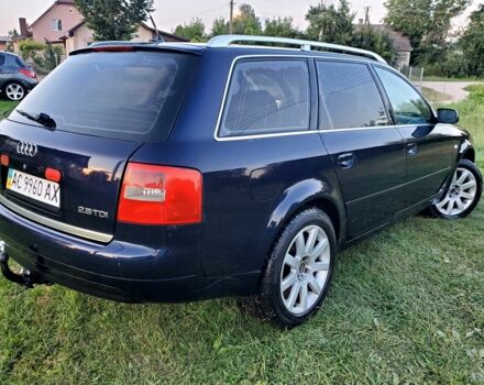 Синий Ауди А6, объемом двигателя 2.5 л и пробегом 333 тыс. км за 4999 $, фото 6 на Automoto.ua
