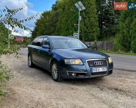 Синий Ауди А6, объемом двигателя 3 л и пробегом 350 тыс. км за 3300 $, фото 8 на Automoto.ua