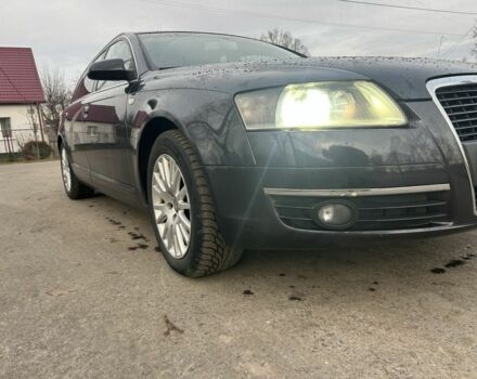 Синий Ауди А6, объемом двигателя 2.4 л и пробегом 470 тыс. км за 6000 $, фото 1 на Automoto.ua