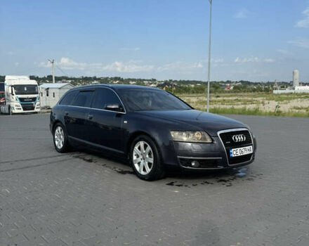 Синий Ауди А6, объемом двигателя 3 л и пробегом 325 тыс. км за 6900 $, фото 1 на Automoto.ua