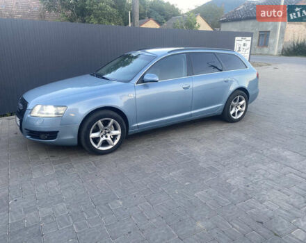 Синий Ауди А6, объемом двигателя 3 л и пробегом 370 тыс. км за 6800 $, фото 1 на Automoto.ua