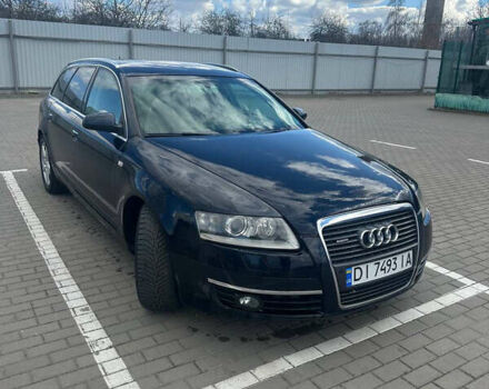 Синий Ауди А6, объемом двигателя 2.7 л и пробегом 420 тыс. км за 6700 $, фото 1 на Automoto.ua