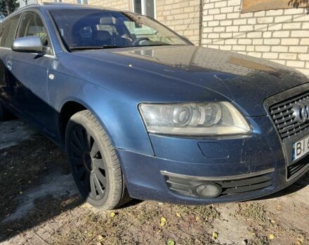 Синій Ауді А6, об'ємом двигуна 3 л та пробігом 339 тис. км за 4750 $, фото 1 на Automoto.ua