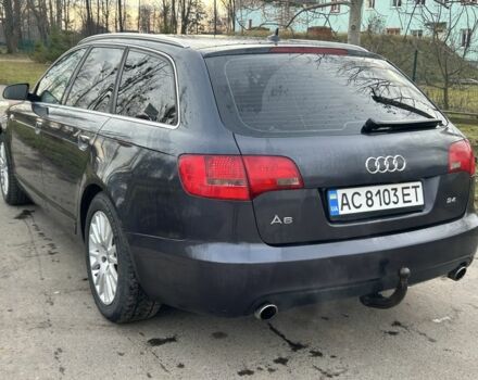 Синий Ауди А6, объемом двигателя 2.4 л и пробегом 470 тыс. км за 6000 $, фото 4 на Automoto.ua