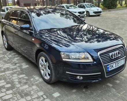 Синий Ауди А6, объемом двигателя 2.4 л и пробегом 220 тыс. км за 6250 $, фото 4 на Automoto.ua