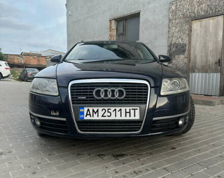 Синий Ауди А6, объемом двигателя 3.12 л и пробегом 379 тыс. км за 7500 $, фото 5 на Automoto.ua