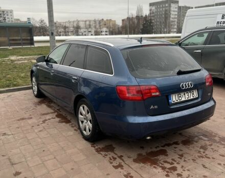 Синий Ауди А6, объемом двигателя 2 л и пробегом 400 тыс. км за 3650 $, фото 2 на Automoto.ua