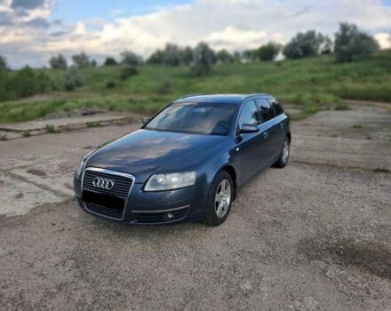 Синий Ауди А6, объемом двигателя 2.4 л и пробегом 265 тыс. км за 4659 $, фото 1 на Automoto.ua