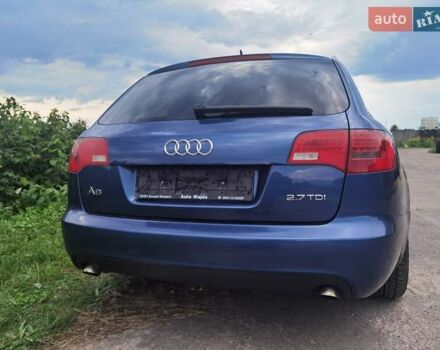 Синий Ауди А6, объемом двигателя 2.7 л и пробегом 320 тыс. км за 9300 $, фото 3 на Automoto.ua