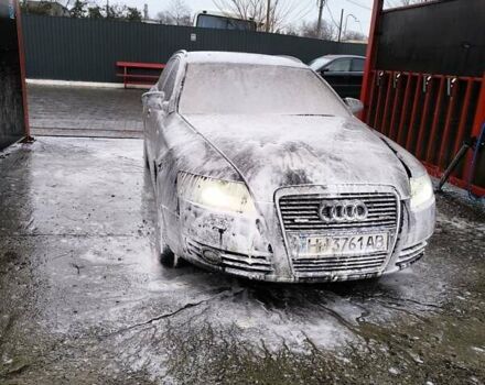 Синий Ауди А6, объемом двигателя 3 л и пробегом 292 тыс. км за 10000 $, фото 1 на Automoto.ua