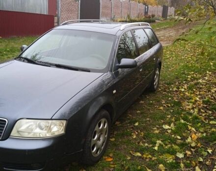 Синий Ауди А6, объемом двигателя 2.5 л и пробегом 342 тыс. км за 1900 $, фото 1 на Automoto.ua