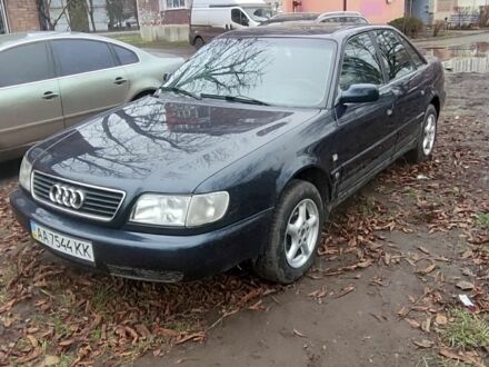 Синий Ауди А6, объемом двигателя 2.8 л и пробегом 300 тыс. км за 2000 $, фото 1 на Automoto.ua