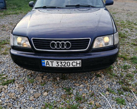 Синий Ауди А6, объемом двигателя 2.5 л и пробегом 310 тыс. км за 3500 $, фото 1 на Automoto.ua