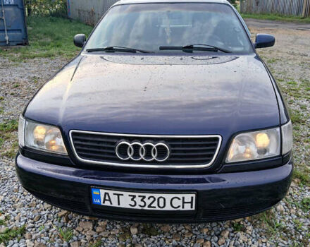 Синий Ауди А6, объемом двигателя 2.5 л и пробегом 140 тыс. км за 3500 $, фото 1 на Automoto.ua